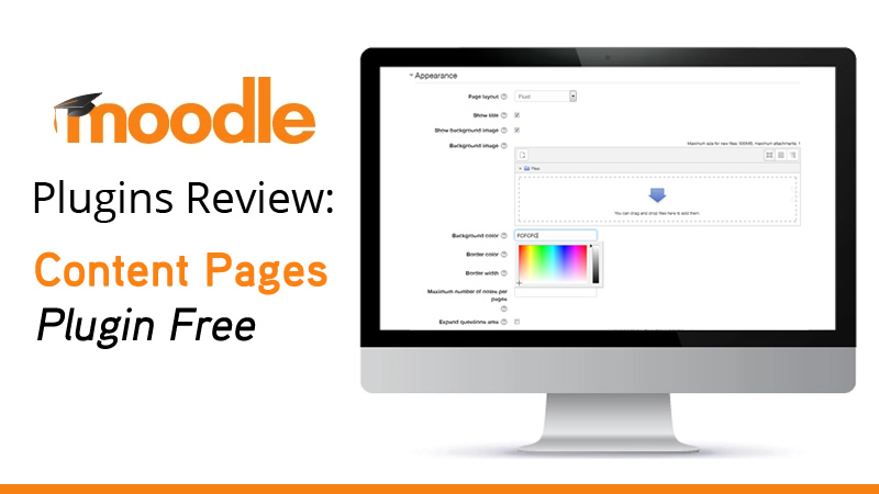 Moodle – Content Pages, Plugin Free